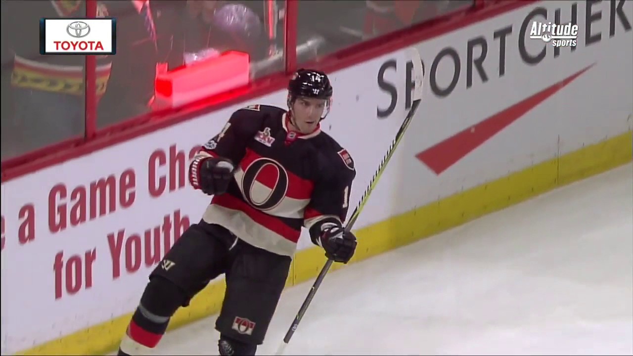 Alex Burrows First Game With Ottawa Gets 2 Goals