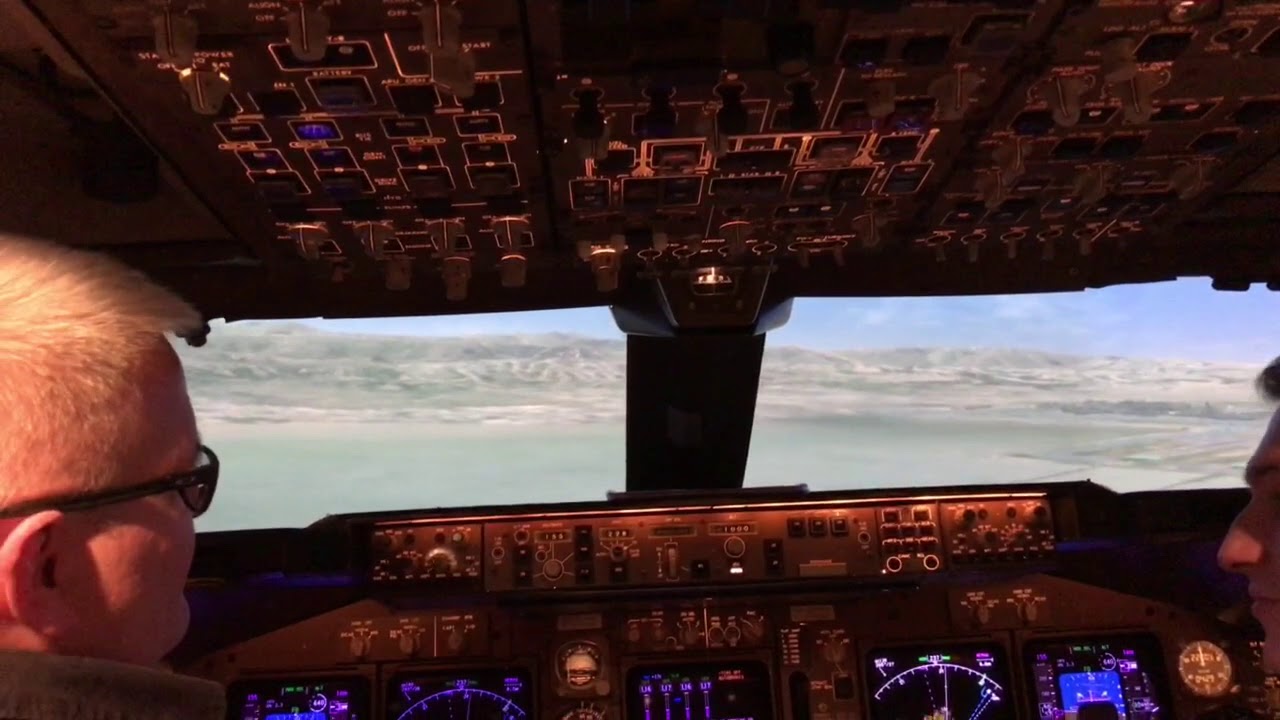 BA Training - Flight Sim - Landing at SFO
