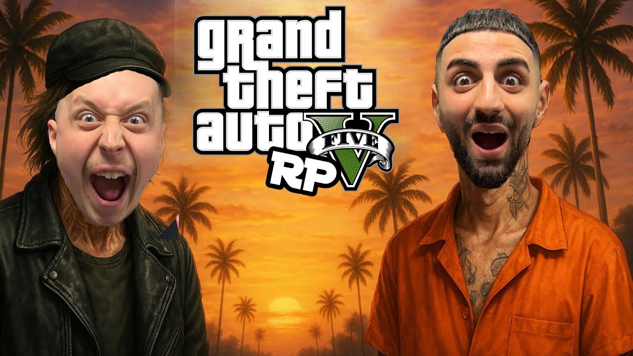 Jordan & Semih SPIELEN ERSTE MAL GTA RP (agressiv)