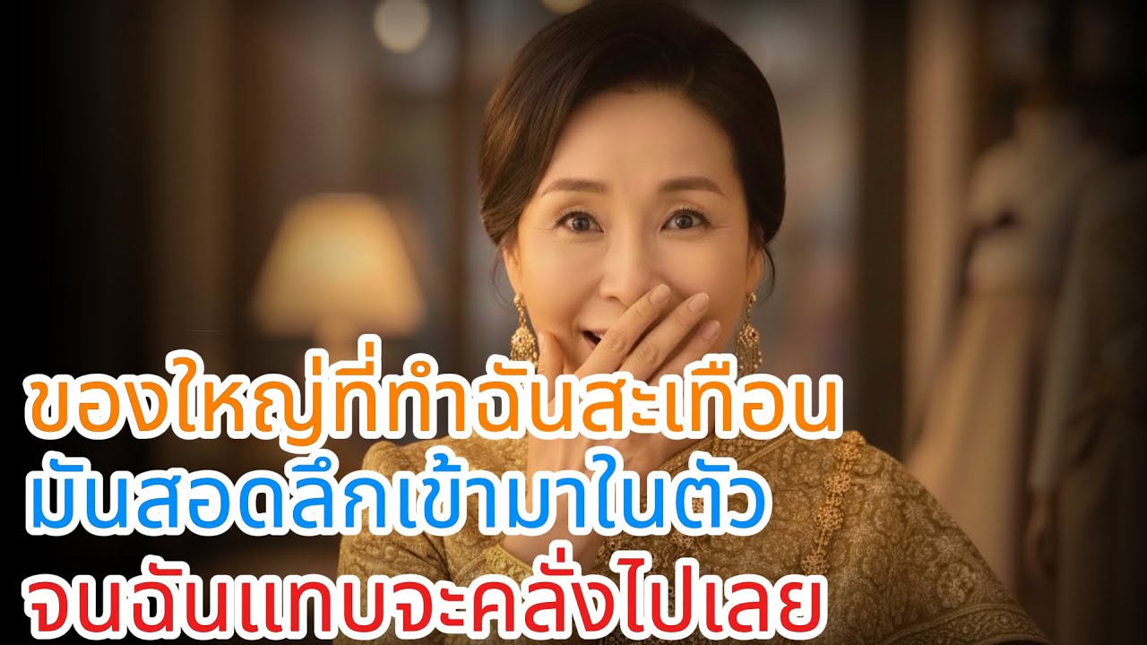 หลังเสียคู่ชีวิต แต่งงานใหม่ ผู้หญิงวัย60 รับชายวัย50ที่กังวลเรื่องใหญ่เกินไป