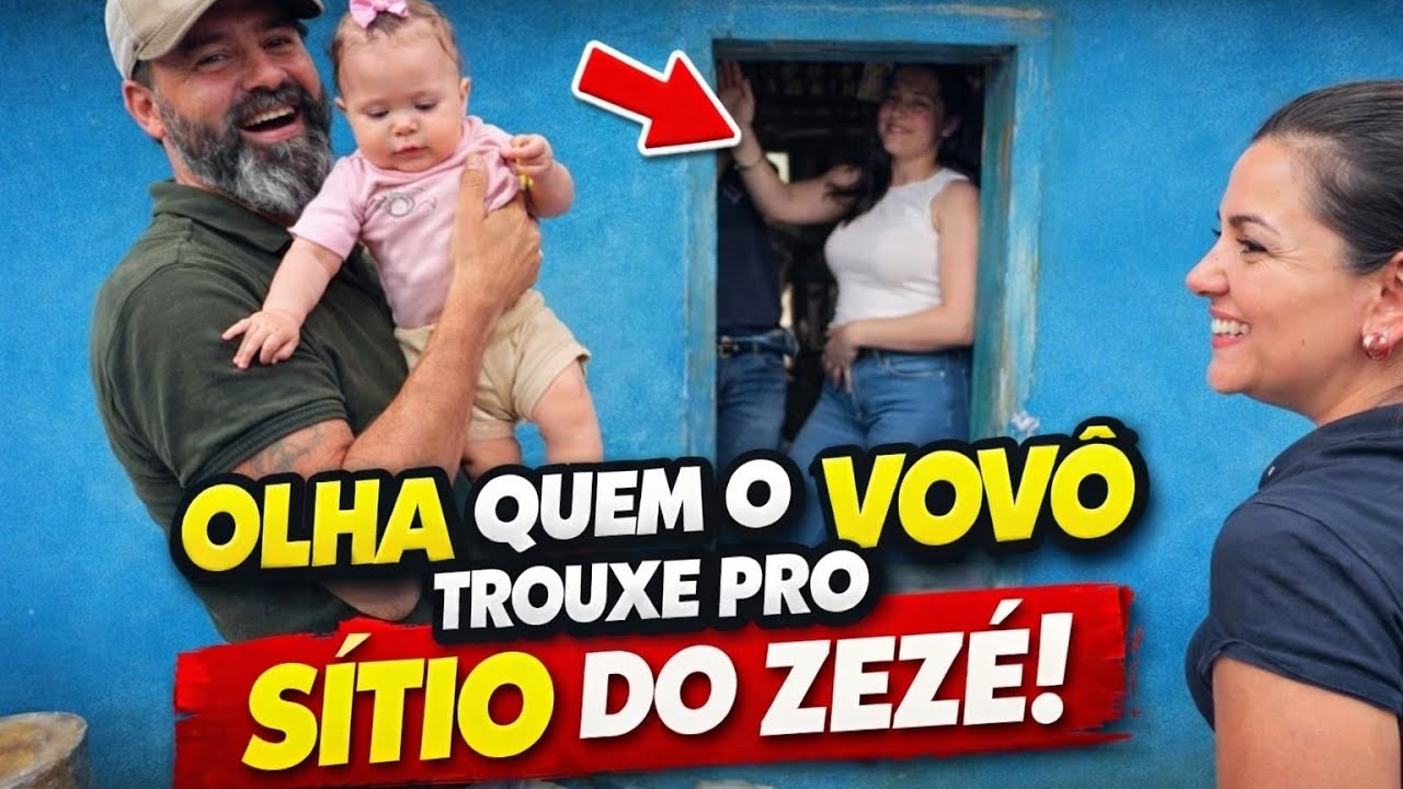 OLHA QUEM EU ENCONTREI NO SÍTIO DO ZEZÉ 
