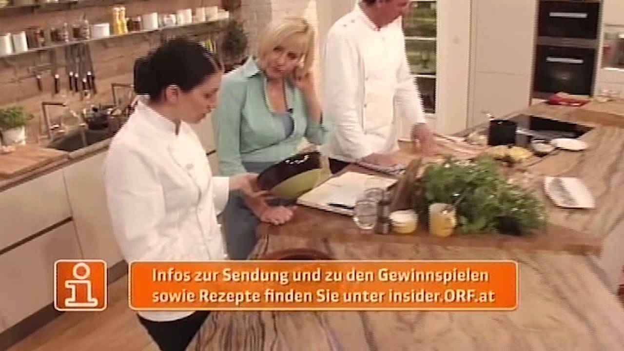Eveline Wild  - Schokoschock mit Himbeeren (ORF Frisch Gekocht)