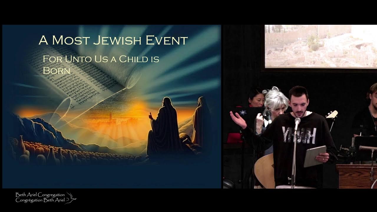 A Most Jewish Event - For Unto Us A Child is Born