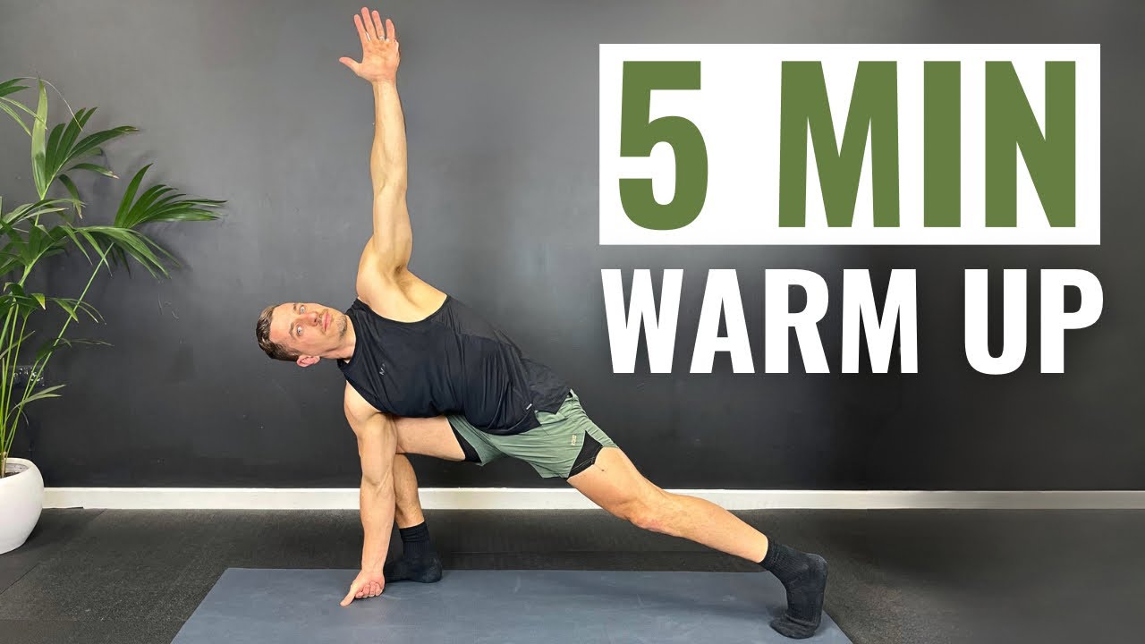 5 MIN FULL BODY WARM UP AT HOME | No Equipment