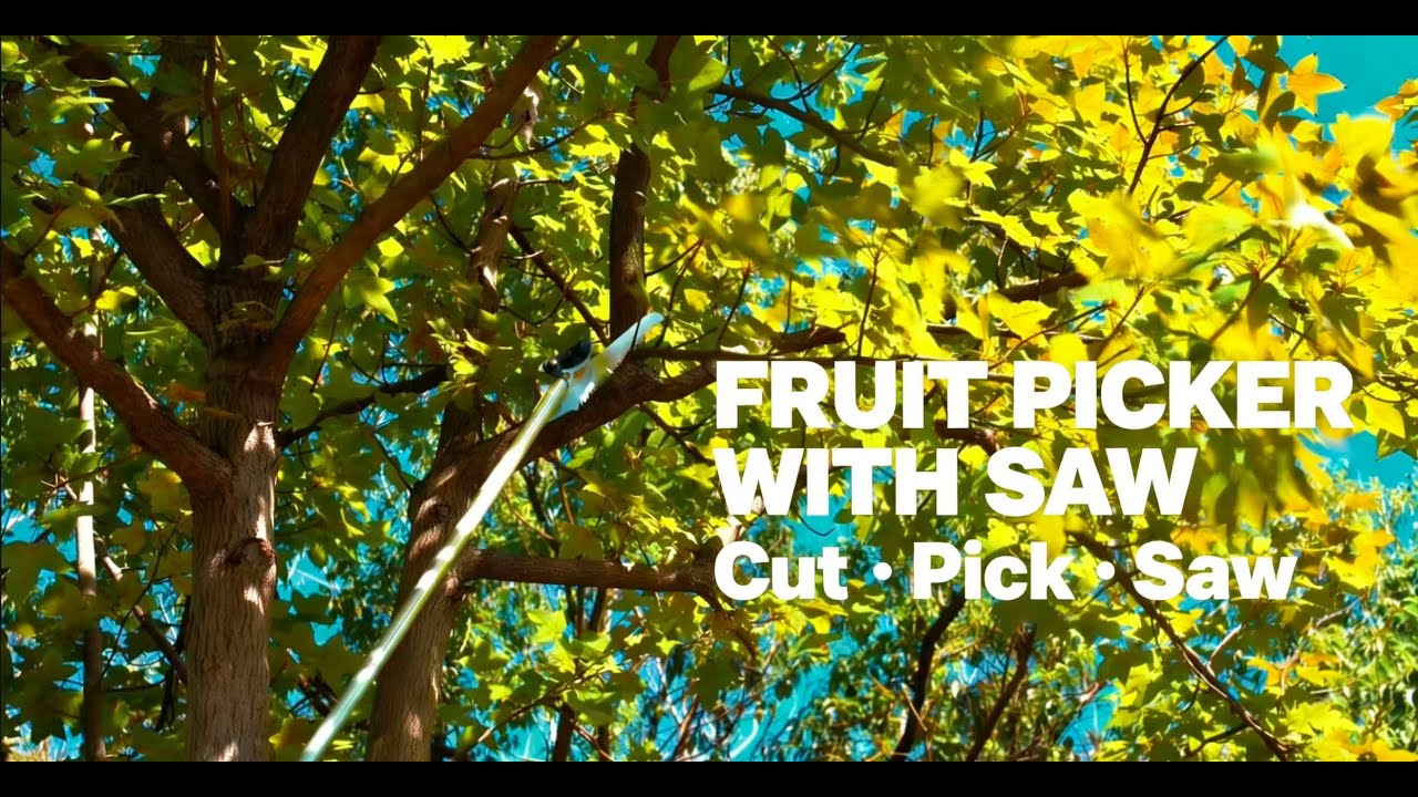 Fruit Picker with Saw | User Manual & How to Use