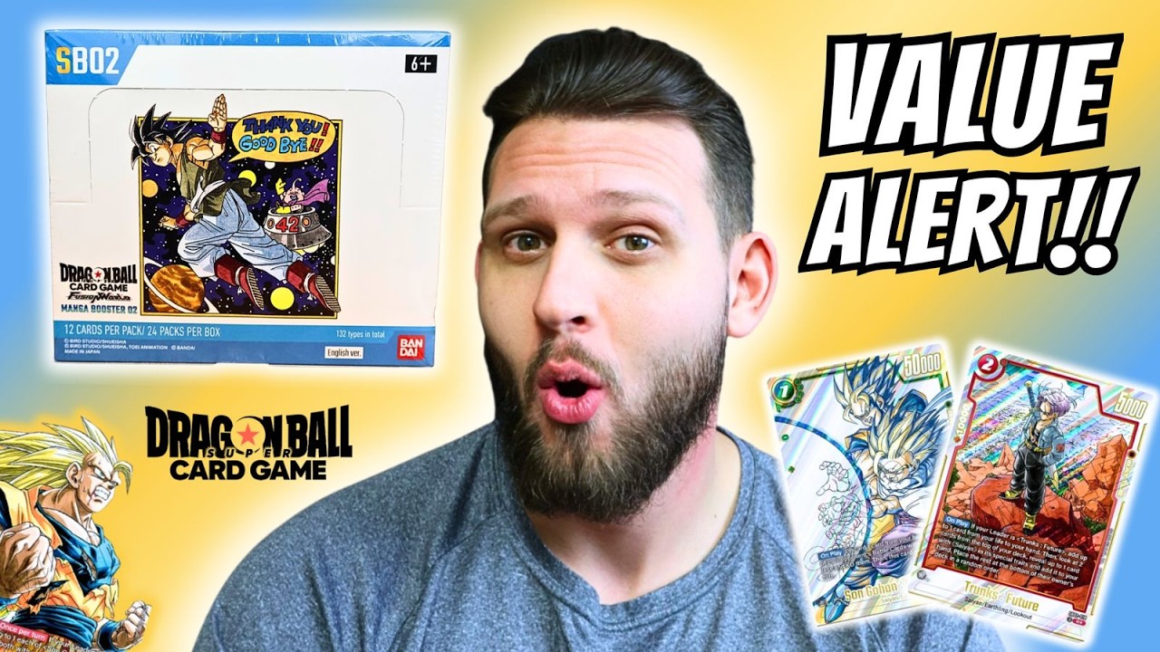 Opening a Dragon Ball Fusion World Manga 02 Booster Box… Worth It?