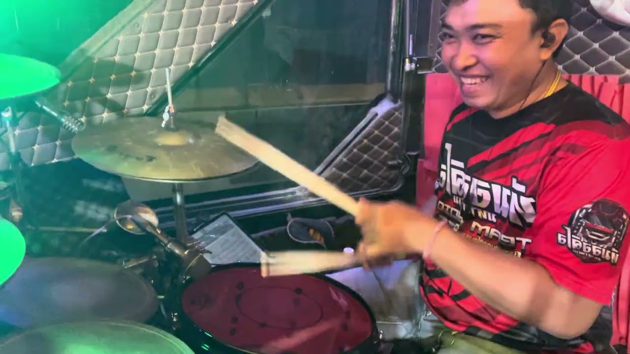 ทำงานบนรถแห่ยังไง บ้าง ดูมุมกลอง🥁🥁