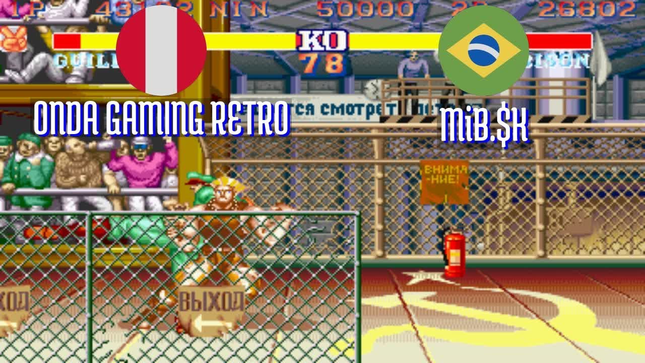 FT5 @sf2ce: ONDA GAMING RETRO (PE) vs MiB.$K (BR) [Street Fighter II CE Fightcade] Mar 5