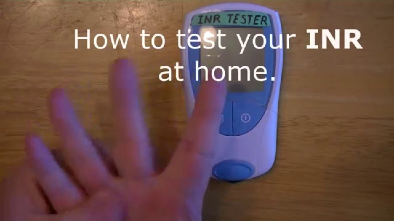 Tutorial: Test your BLOOD thickness at Home (INR)