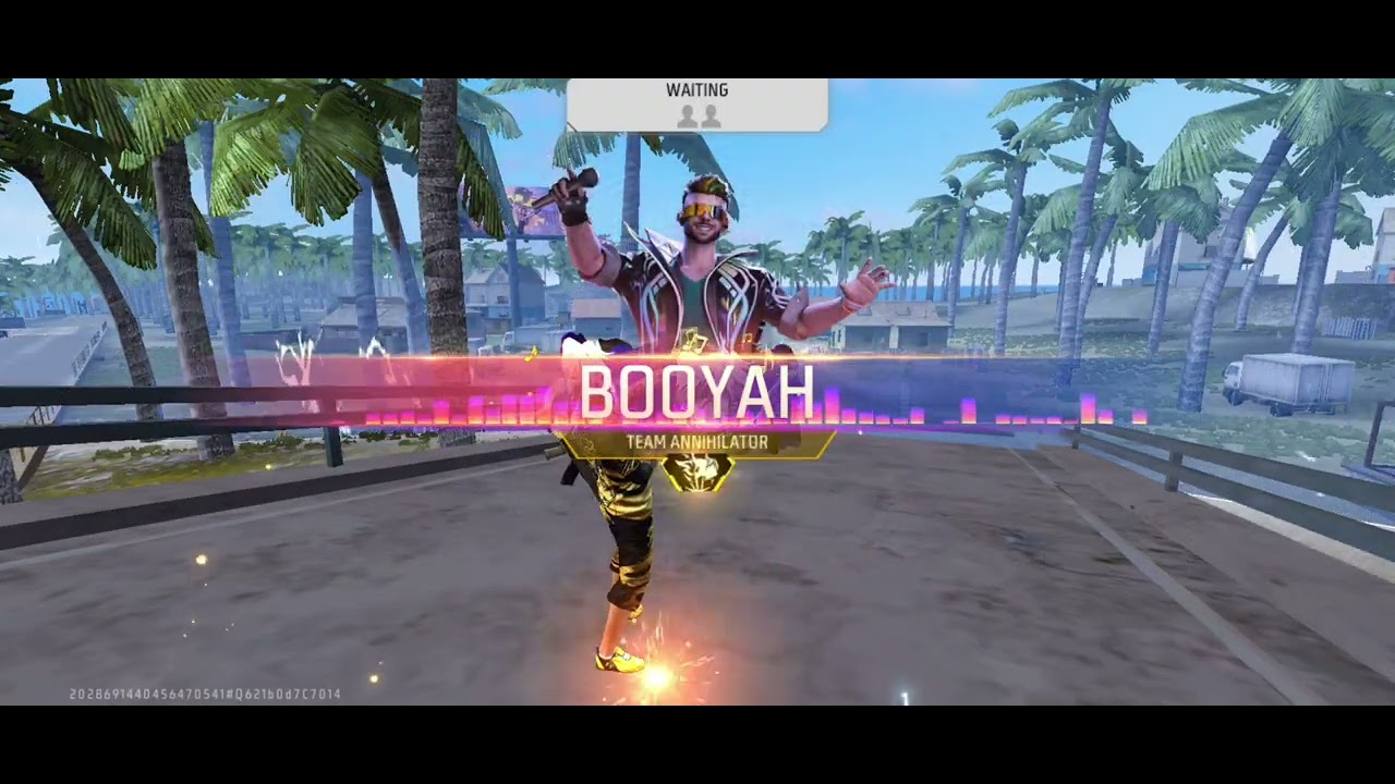 Only for BR rank pushing Top 1 Grandmaster lobby - Garena free fire 