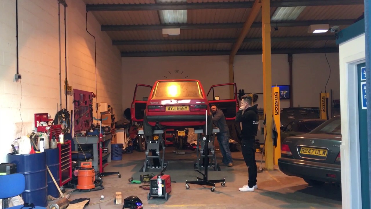 Mk1 Golf R32 straight pipe