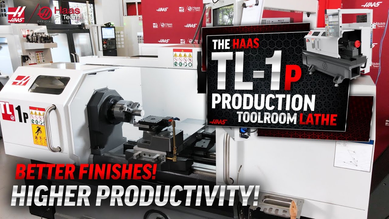 Haas TL-1P - Run Production with Your Toolroom Lathe - Haas Automation, Inc.
