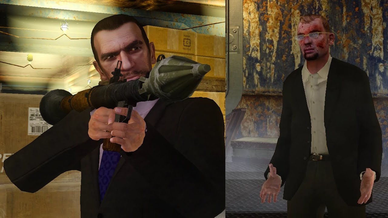 Nico VS Dimitri Unusual Fight! - MenSpowd GTA IV Gameplay 😲