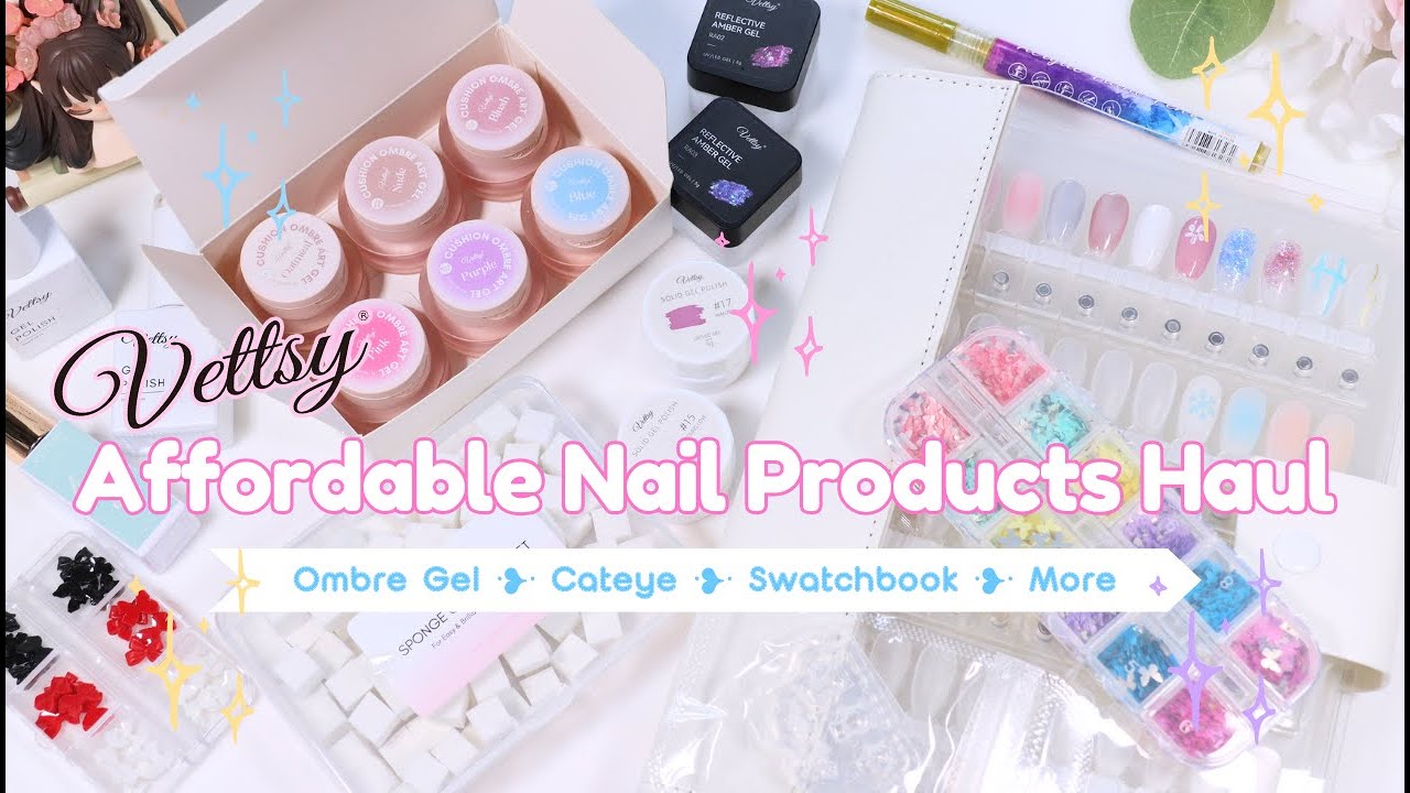 Trying Affordable Nail Products from Vettsy ✨🛒🎀 / Nail Haul / DIY Nails