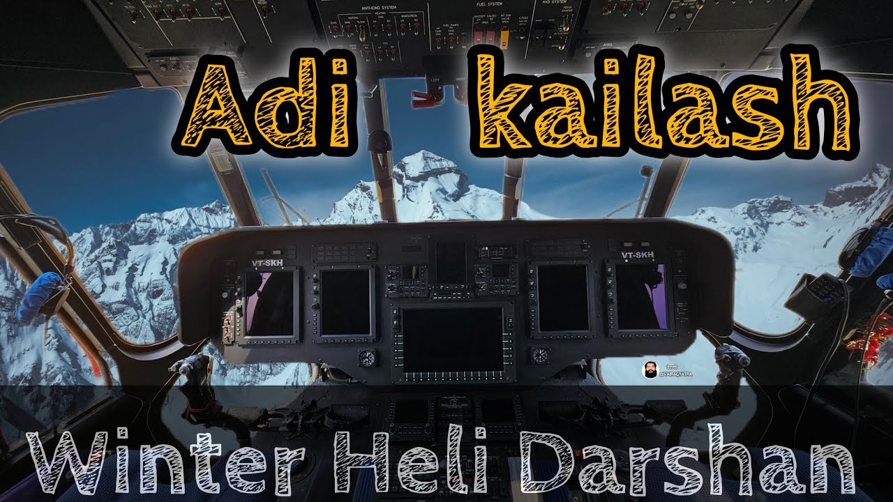 Adi Kailash - Winter Heli Darshan