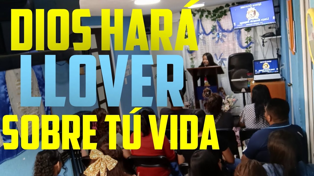 DIOS HARÁ LLOVER SOBRE TÚ VIDA - Zurisadai Pérez 