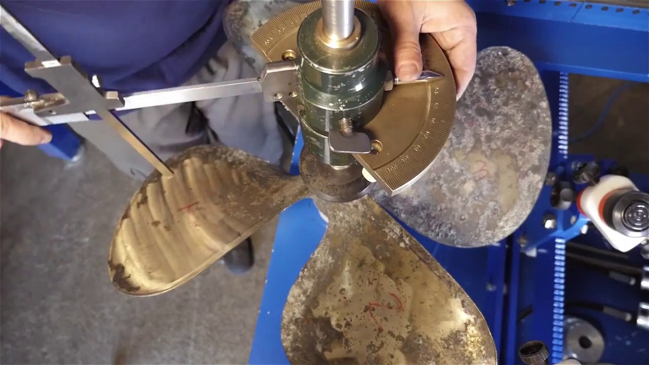 Repair of boat propellers in Mallorca ⚓👌