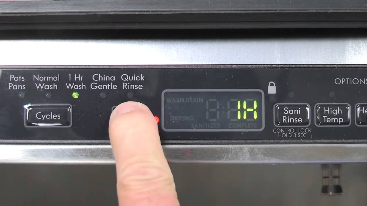 Dishwasher  Delay Cycle