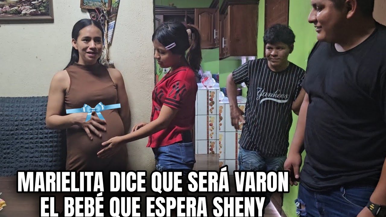 Marielita DICE Que Será Varón EL Bebé Que Espera SHENY🥰 Asi Reaccionan Todos😱