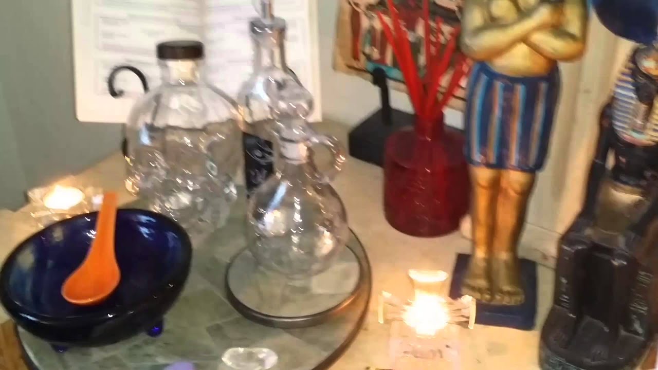 My Egyptian Magick Altar