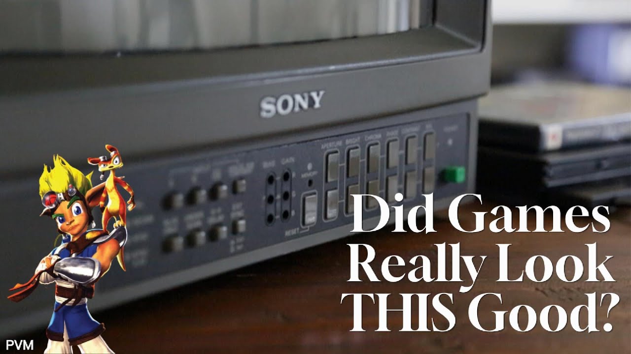 Jak & Daxter on a Sony PVM(1344Q) Is This the Best Way to Play PS2?