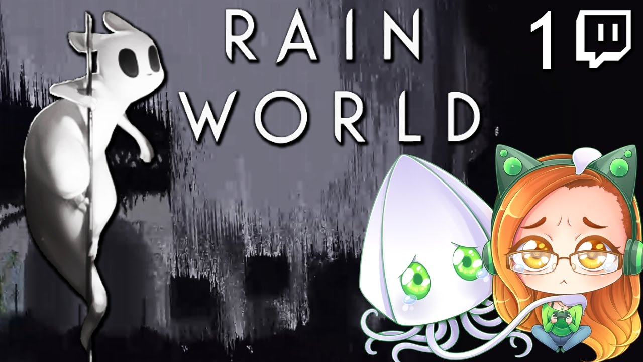 Rain World - SLUGCAT & THE POST APOCALYPTIC WORLD ~Part 1~ (Adult Swim Games Indie Game)