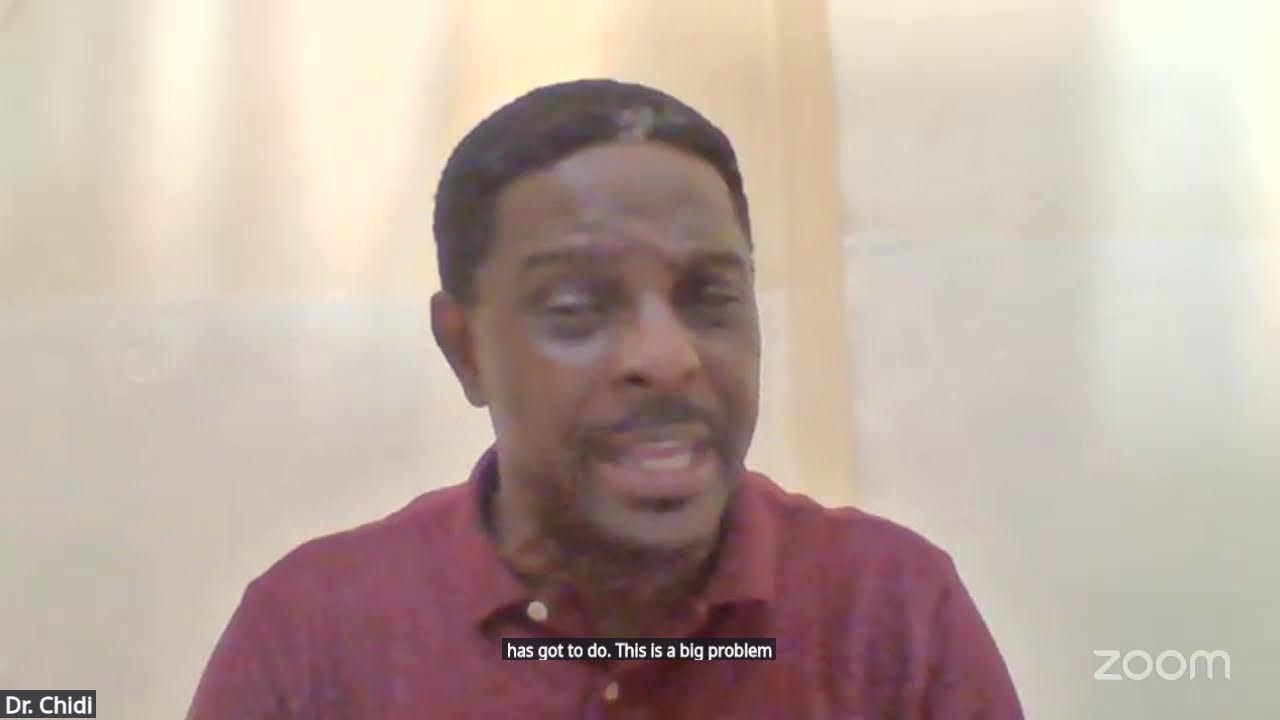 The Blessing of Work- Dr Chidi Igwagu & Prof Folu Olatona