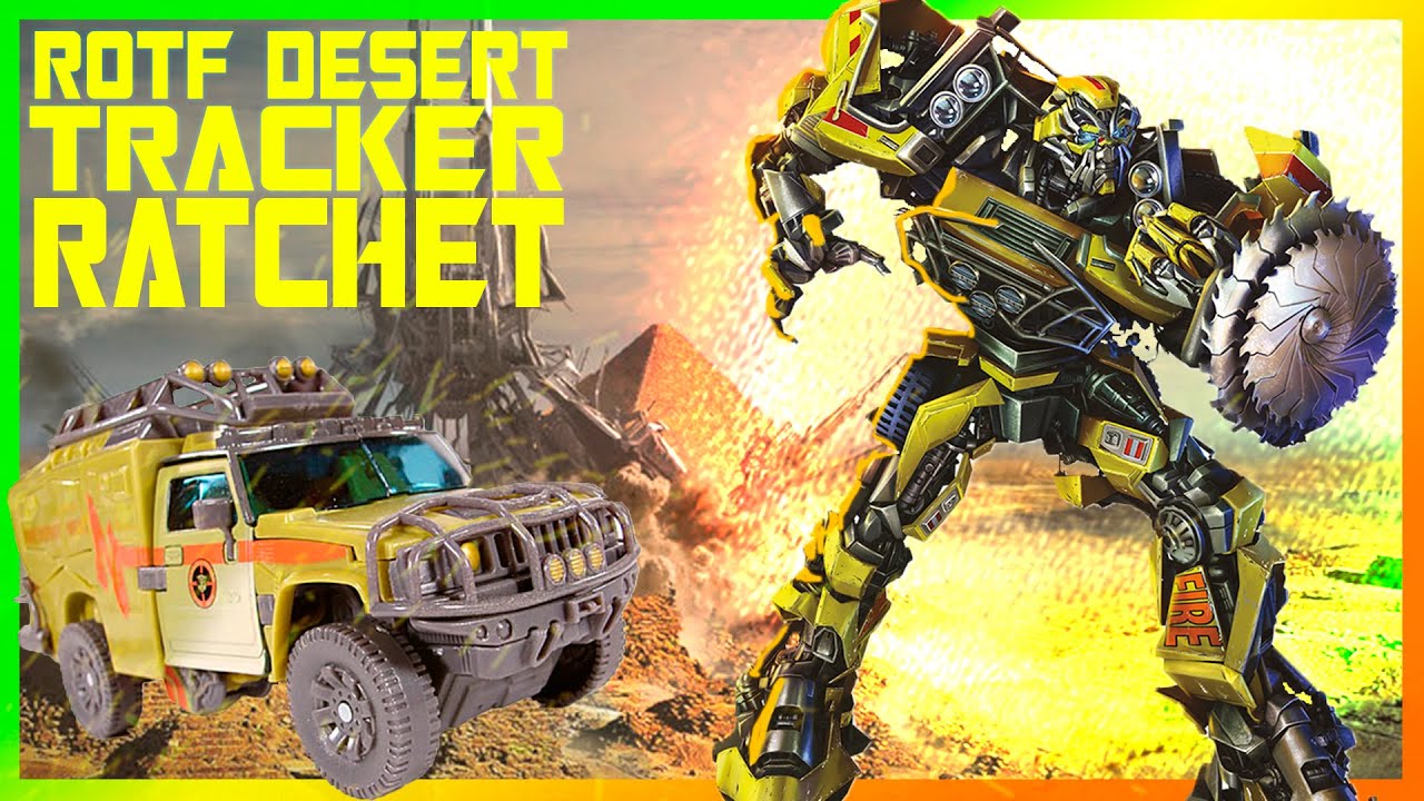 Transformers ROTF Desert Tracker Ratchet - обзор на фигурку, история персонажа.