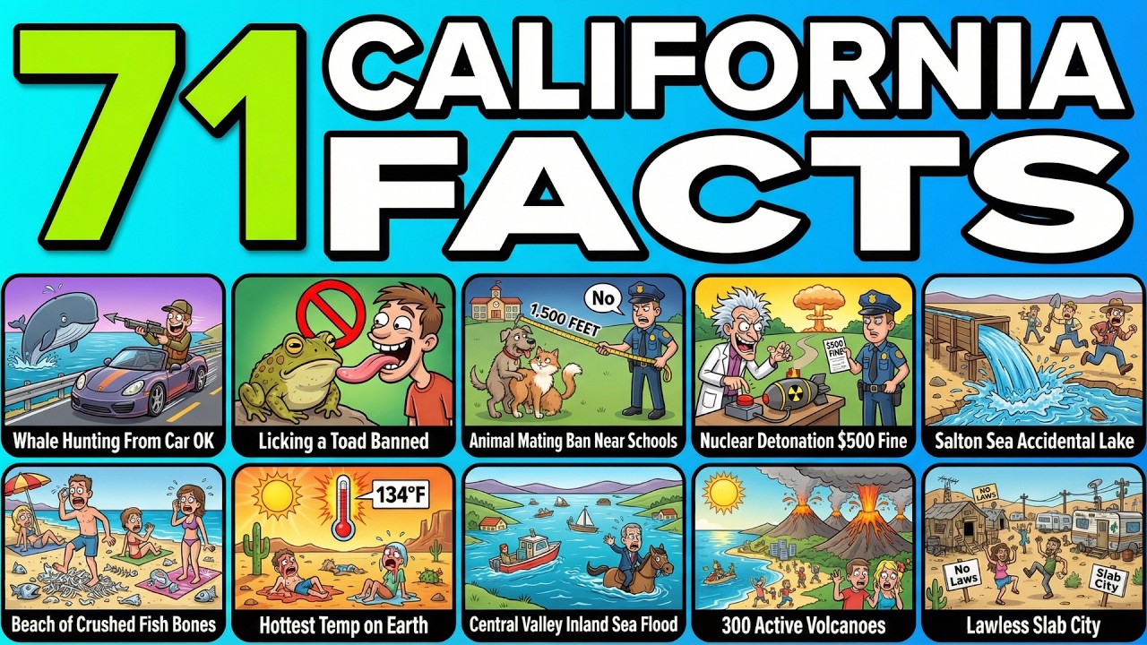 71 Dumbest Facts From California That Make No Sense