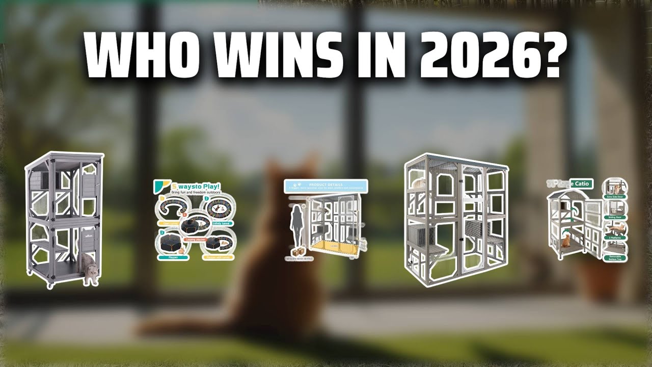 The Top 5 Best Cat Enclosure in 2026 - Must Watch Before Buying!