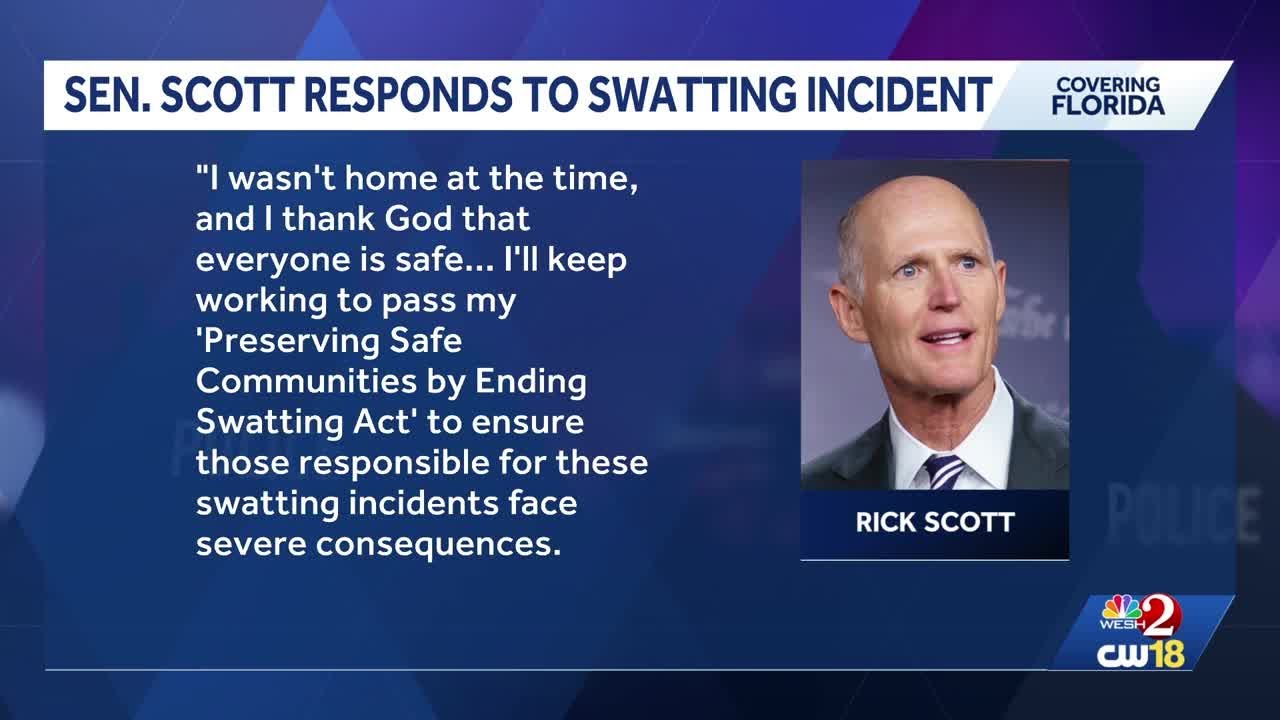 What is 'swatting': Florida senators Naples home targeted in swatting attempt