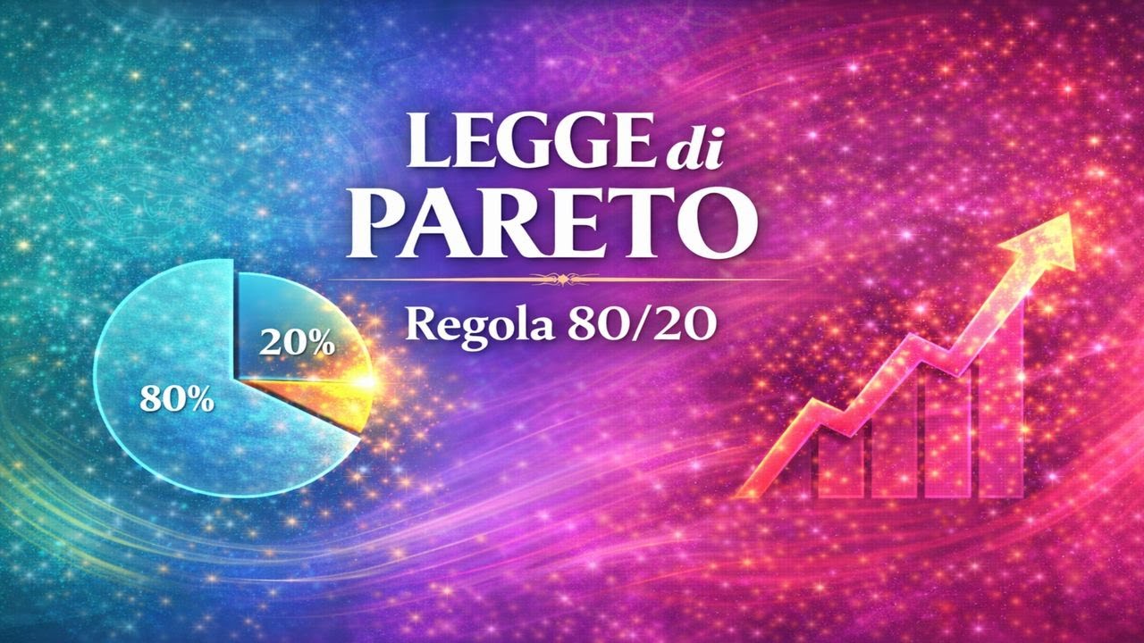 FAI MENO, OTTIENI DI PIU': Il 20% Che Cambierà l'80% Della Tua Vita!