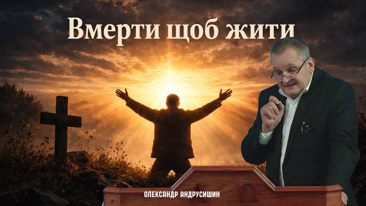 Вмерти, щоб Жити. Луки 22: 17-19 Олександр Андрусишин.