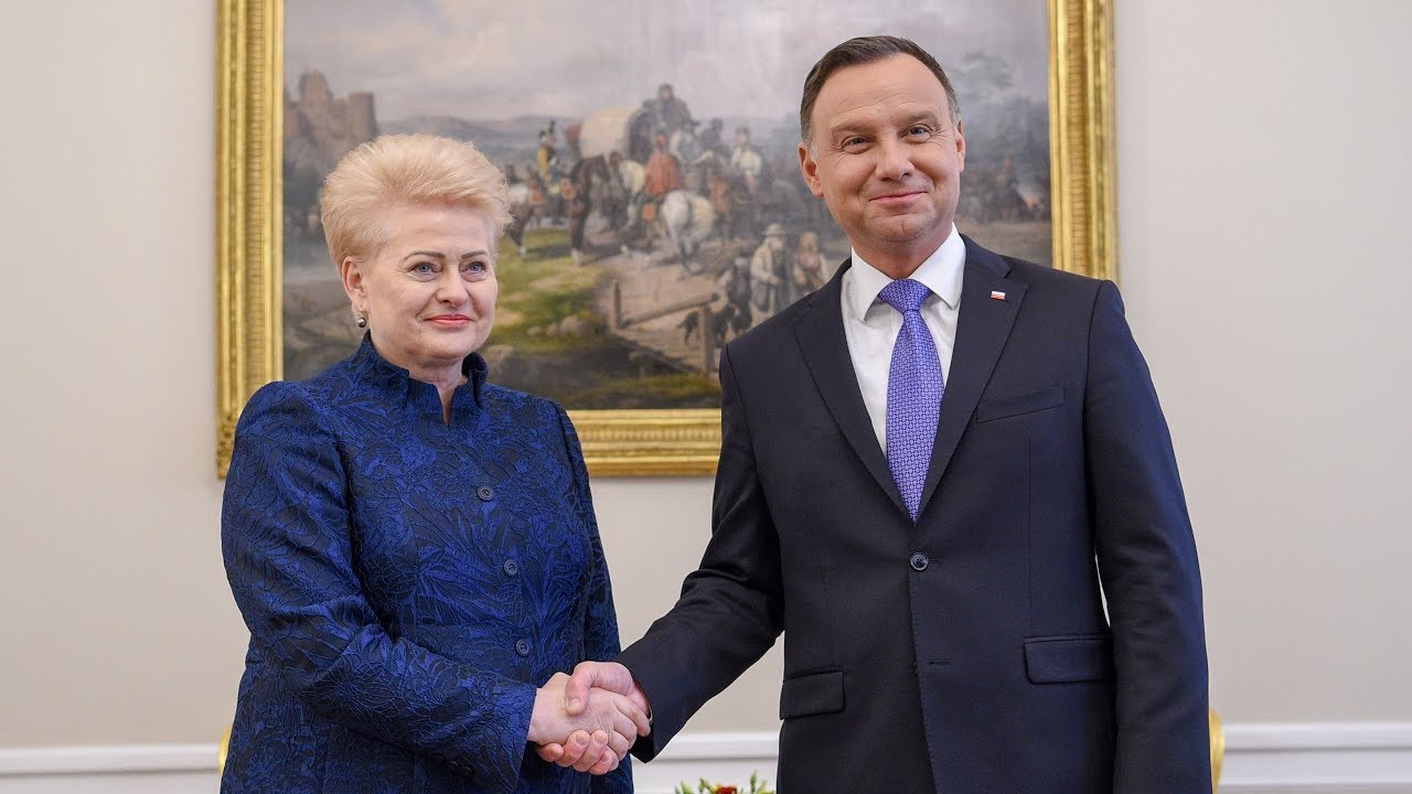 Prezidentė susitinka su Lenkijos Prezidentu Andrzejumi Duda