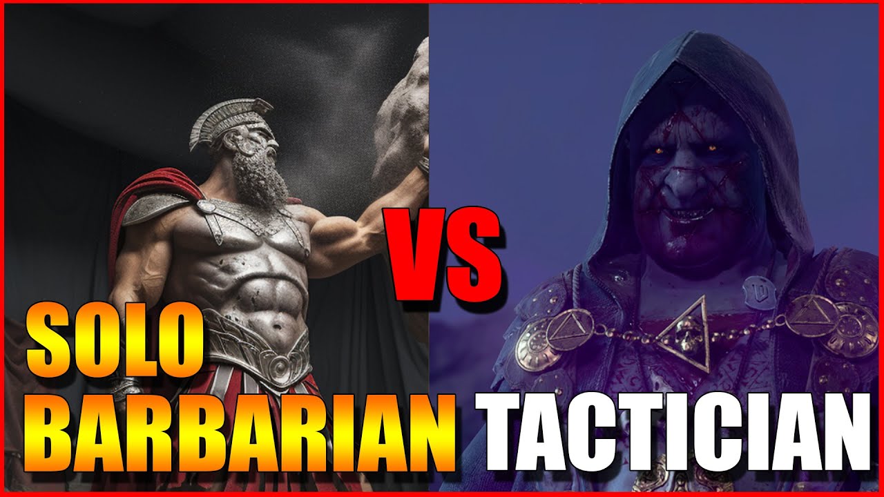 Baldur's Gate 3 -  Balthazar Tactician Solo w/ Spartan Build (Throw Barbarian Berserker) BG3