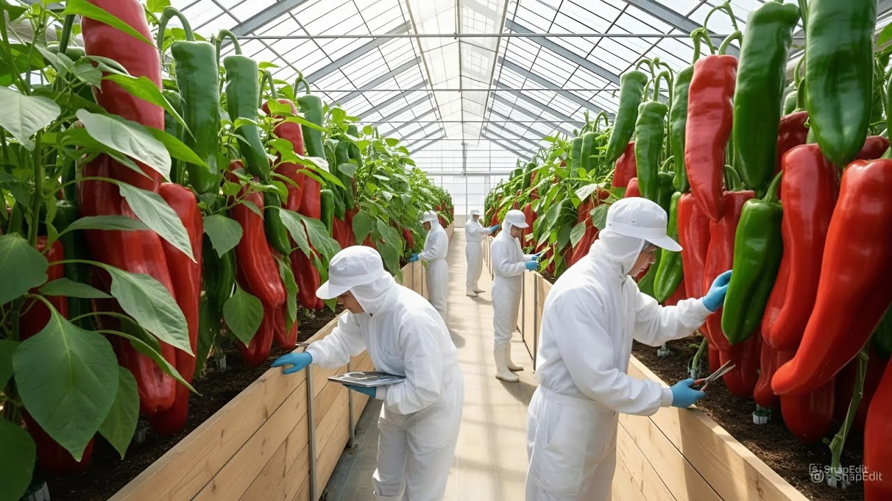 Farming to Factory: The Insanely Satisfying High-Tech Chili Sauce Production Process