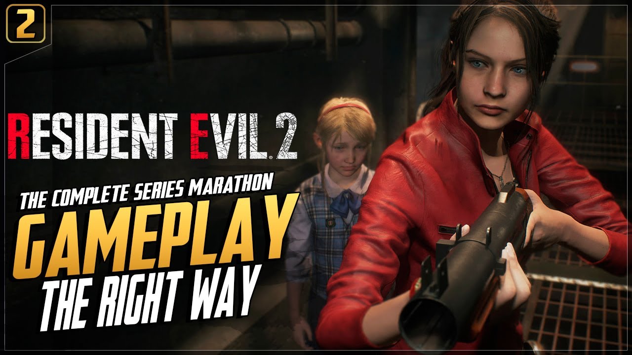 Resident Evil 2 - EP: 2 - Not a Safe Place - The Complete Series - Marathon Gameplay [PC 4K 60FPS]