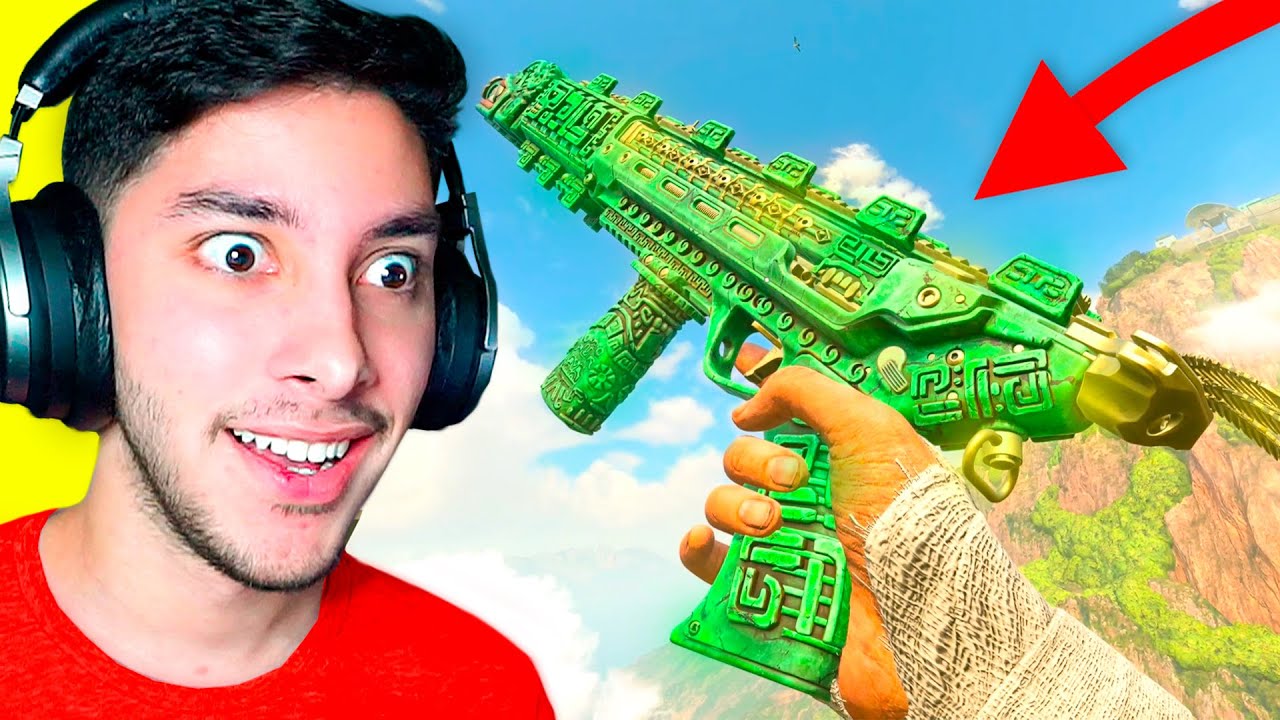 Usé una NUEVA SKIN AZTECA en WARZONE 3...
