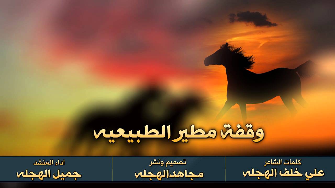 وقفة مطير الطبيعيه - كلمات | علي خلف الهجله - اداء | جميل الهجله