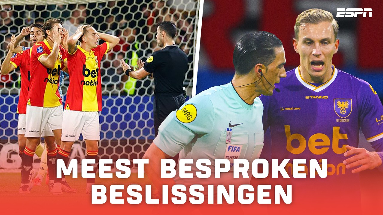 De MEEST BESPROKEN BESLISSINGEN in de Eredivisie 2024/25 😳🧐