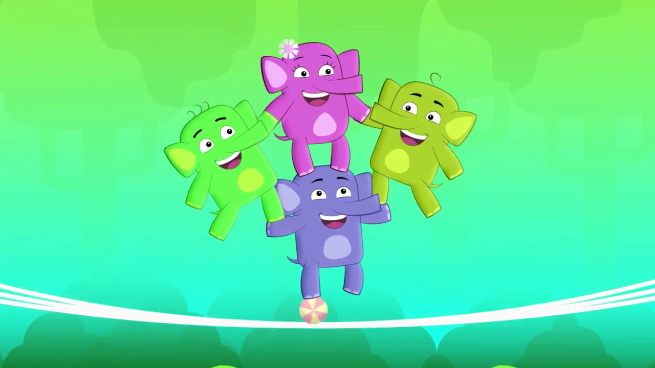 Five Elephants - BongoBongo TV Nursery Rhymes | one elephant song