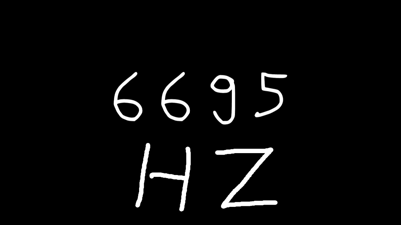 6695 hz