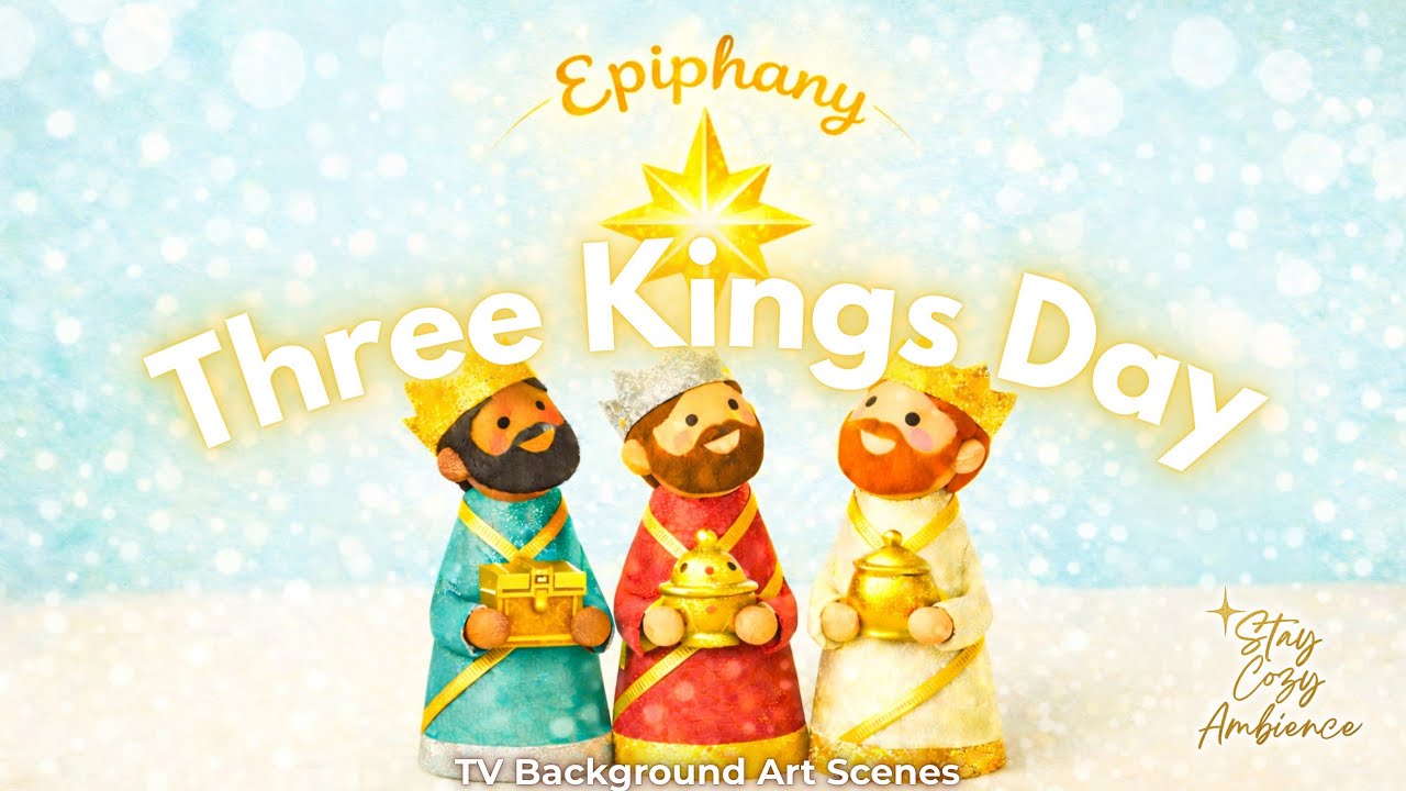 Epiphany ✨ Three Kings Day Ambience | Peaceful Magi Scene for January 6 Traditional   Feast Music 