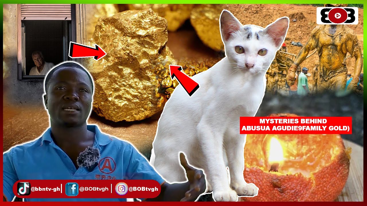 Gold is a gOD;Story of Gold that turn to white cat behind man’s window:Mystery behind Abusua Agudie