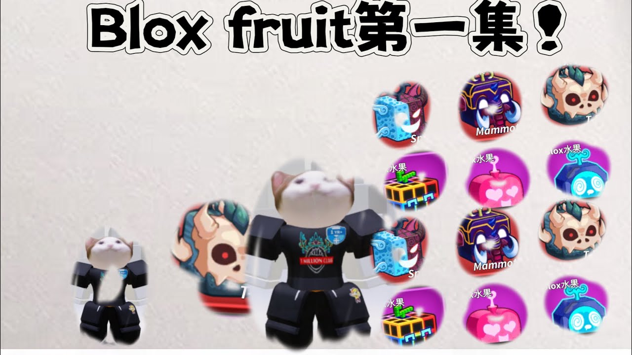 Blox fruit第二集！有沒有人要換暴龍果實留言底下跟我說！