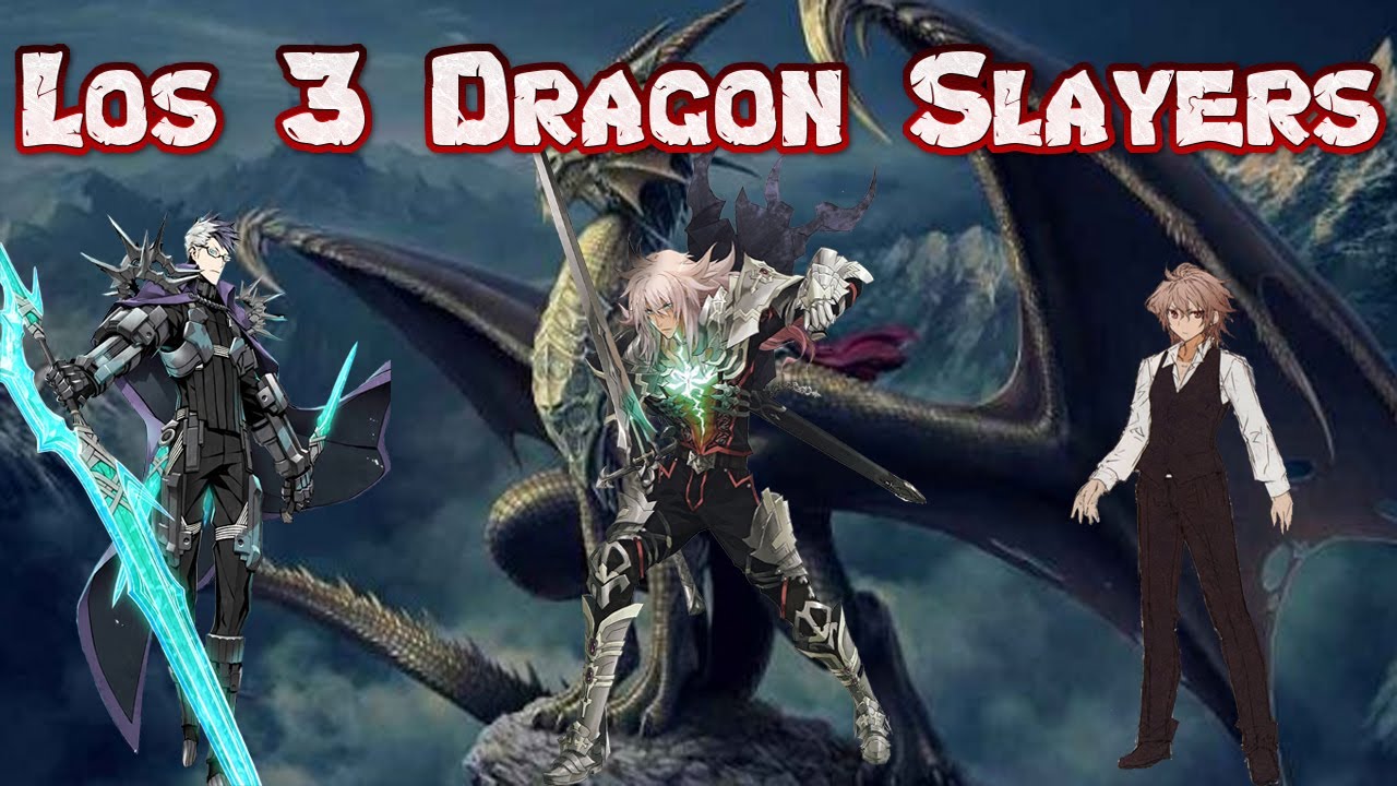 Los 3 Dragón Slayers (Siegfried, Sigurd, Sieg)