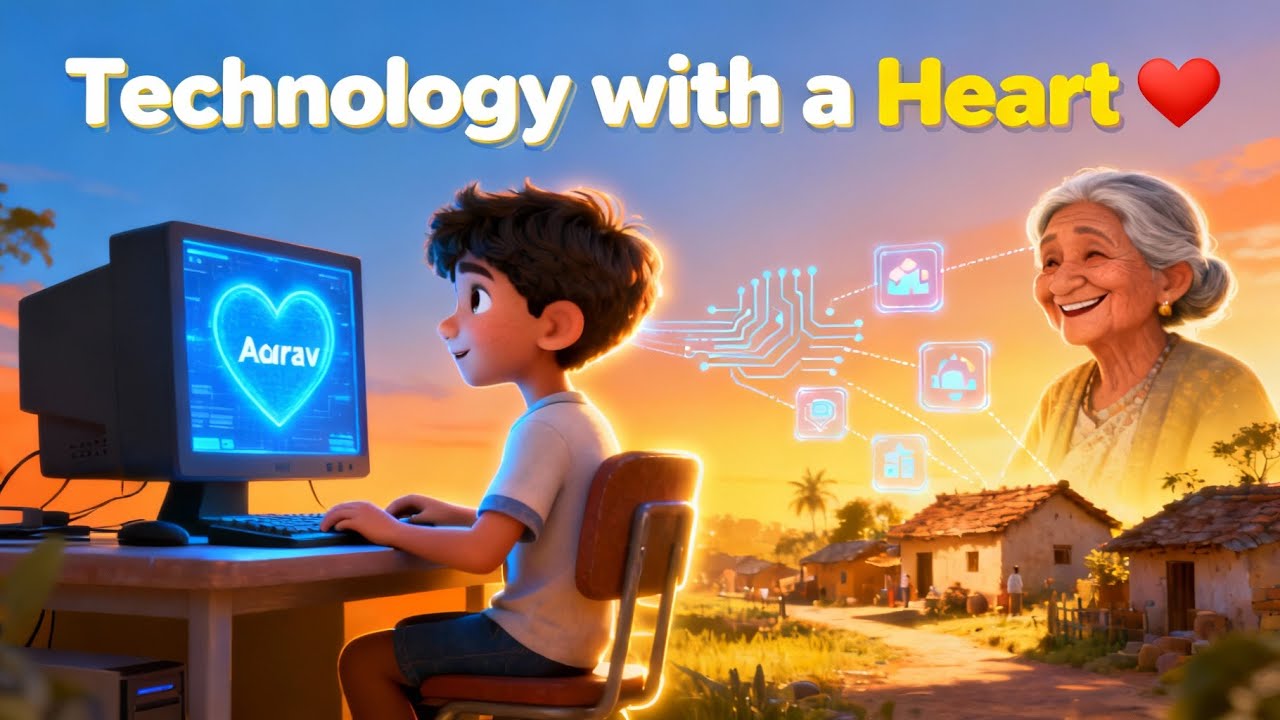 The Boy Who Changed Lives with Technology | AI Animated Moral Story