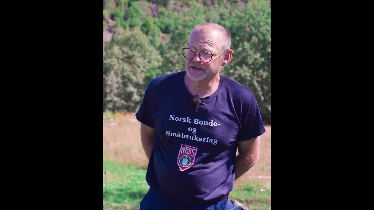 Bli med til bonden som skjøtter naturbeitemark på Østlandet