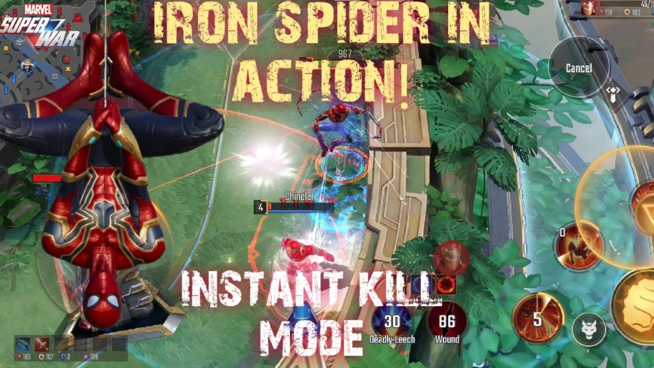 Spiderman Jungler - EASY GANK! Power Core+Build