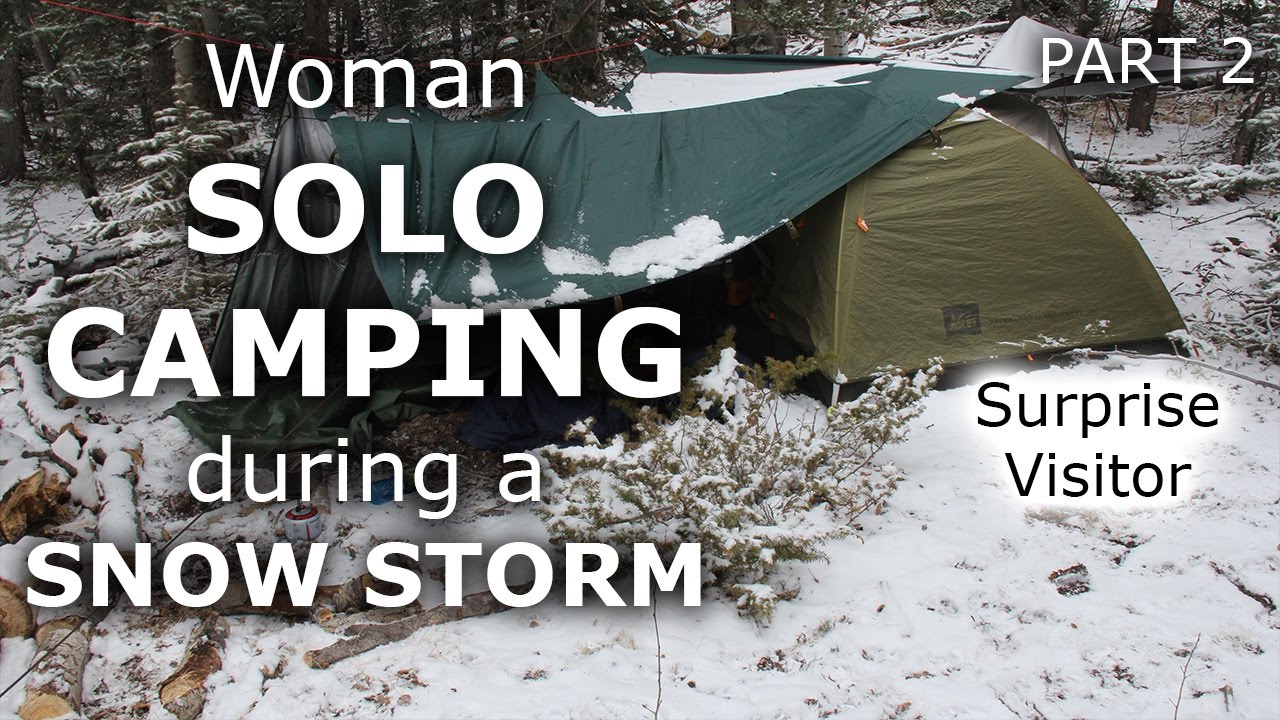 Solo Woman Camping in Colorado Snow Storm - Part 2 - Our Journey :: Episode #29